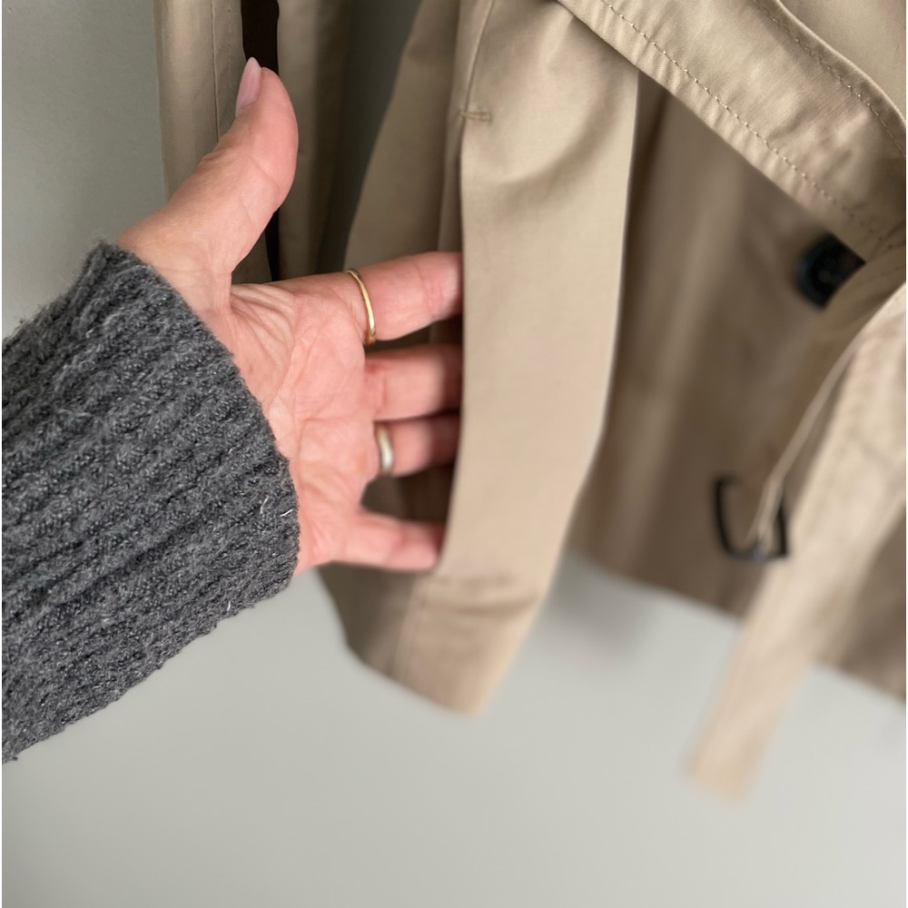Gap Factory Women's Modern Trench
Coat Khaki Size medium - Picture 4 of 4